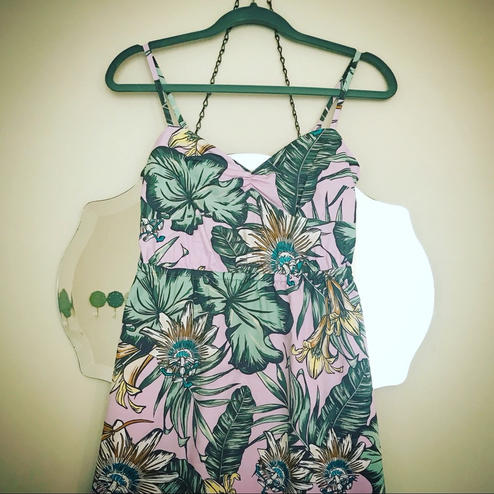 🌴 J. CREW 🌴 Island Print Dress